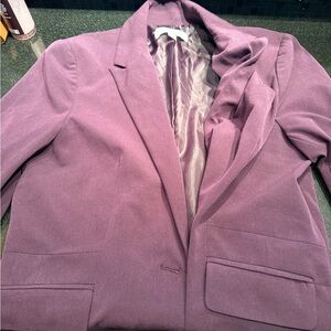 New York & Company Purple Blazer